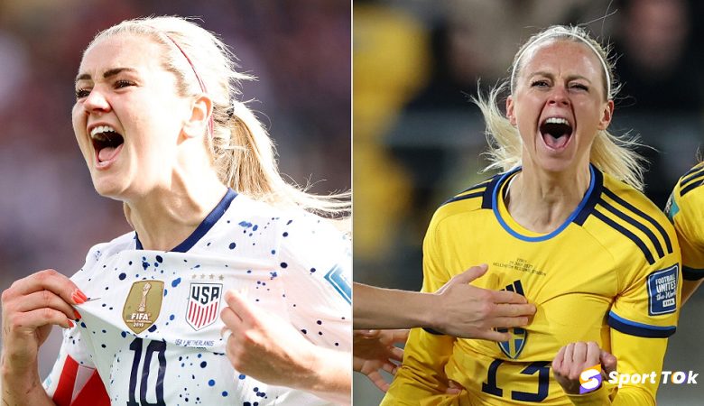 soi kèo Nữ Thụy Điển vs Nữ Mỹ vòng 16 đội