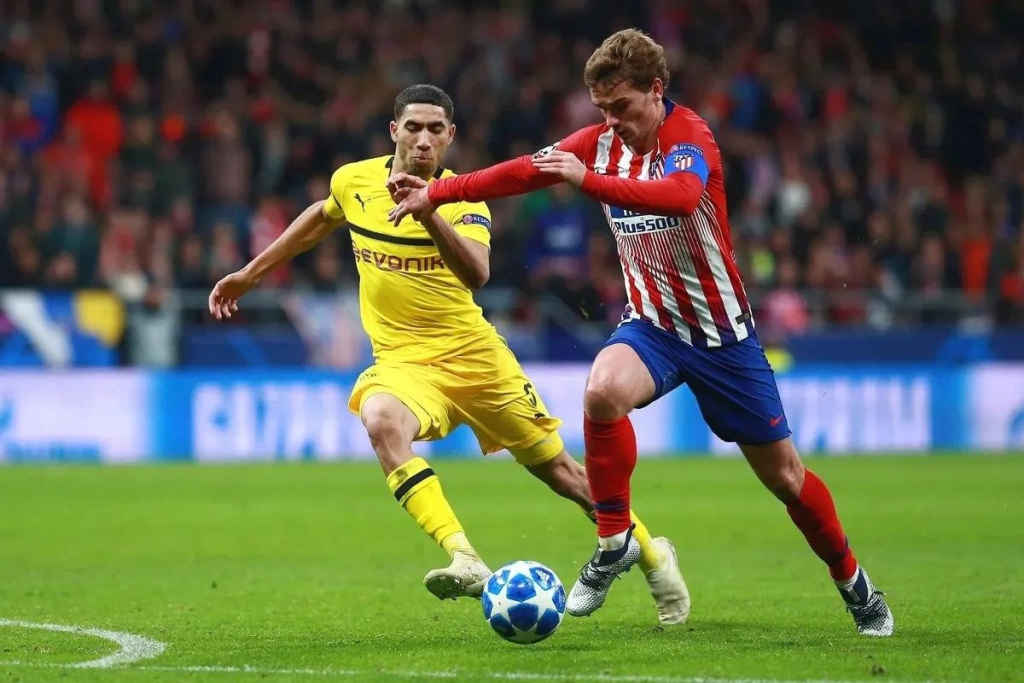 Soi kèo Atlético Madrid vs Borussia Dortmund với lợi thế nhất định nghiêng về đại diện La Liga